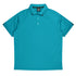 House of Uniforms The Flinders Polo | Mens | Short Sleeve Aussie Pacific Teal/Black