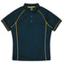 House of Uniforms The Endeavour Polo | Mens | Short Sleeve | Plus Aussie Pacific Navy/Gold