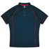 House of Uniforms The Endeavour Polo | Mens | Short Sleeve | Plus Aussie Pacific Navy/Red