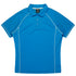 House of Uniforms The Endeavour Polo | Mens | Short Sleeve | Plus Aussie Pacific Pacific Blue/White