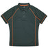 House of Uniforms The Endeavour Polo | Mens | Short Sleeve Aussie Pacific Slate/Fluro Orange