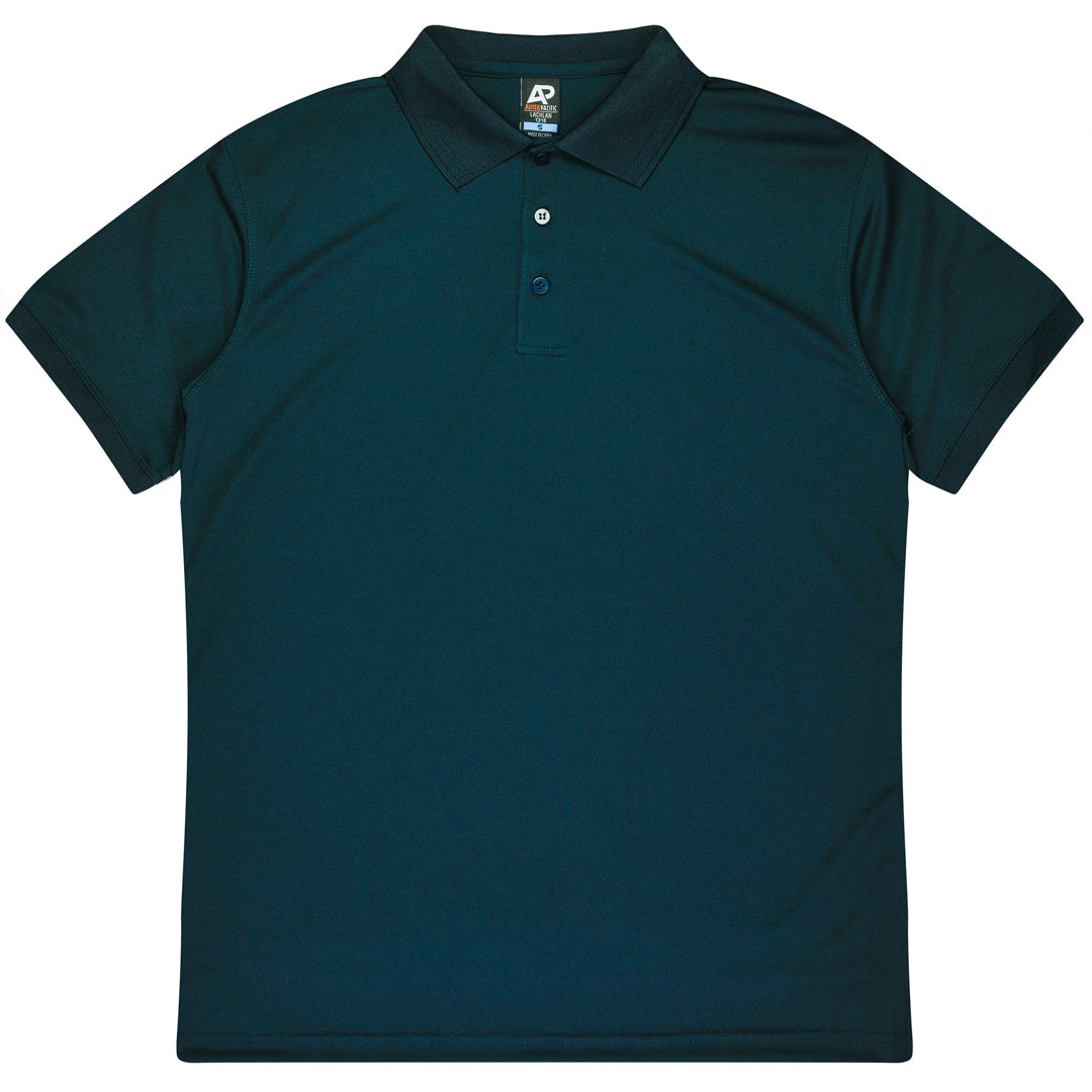 House of Uniforms The Lachlan Polo | Mens | Short Sleeve Aussie Pacific Navy