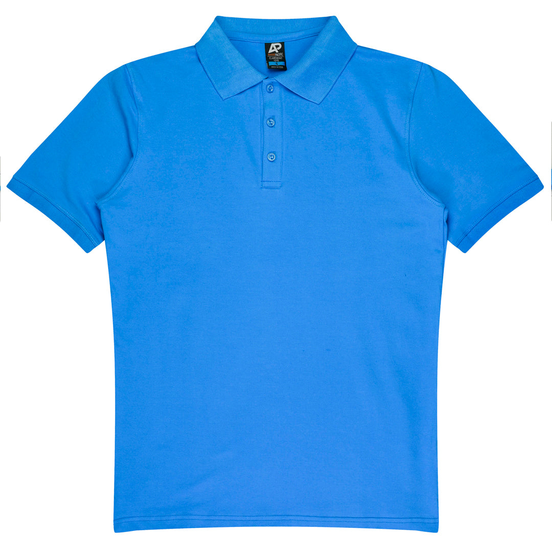 House of Uniforms The Claremont Polo | Mens | Short Sleeve Aussie Pacific Cyan