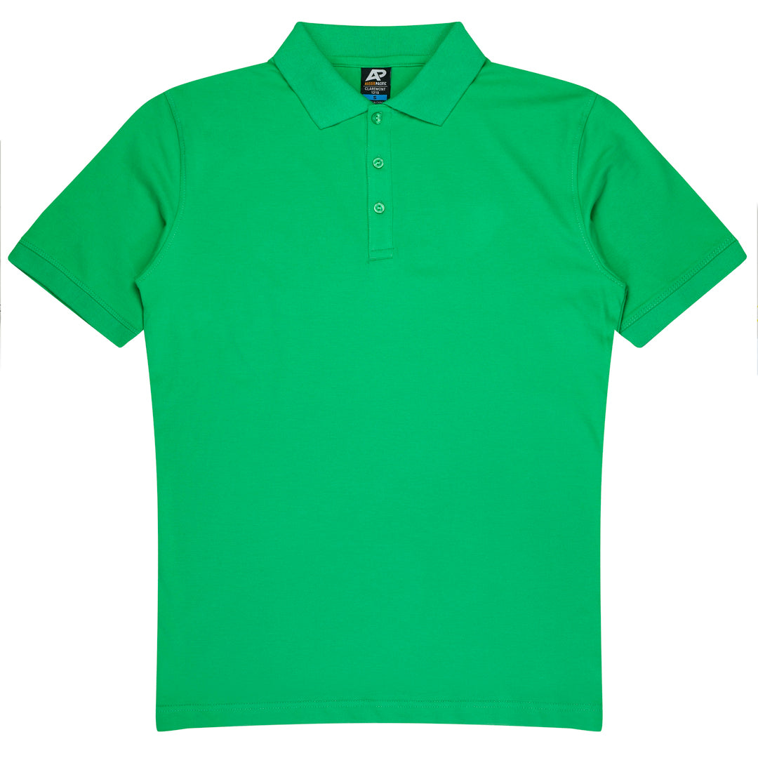 House of Uniforms The Claremont Polo | Mens | Short Sleeve Aussie Pacific Kelly Green