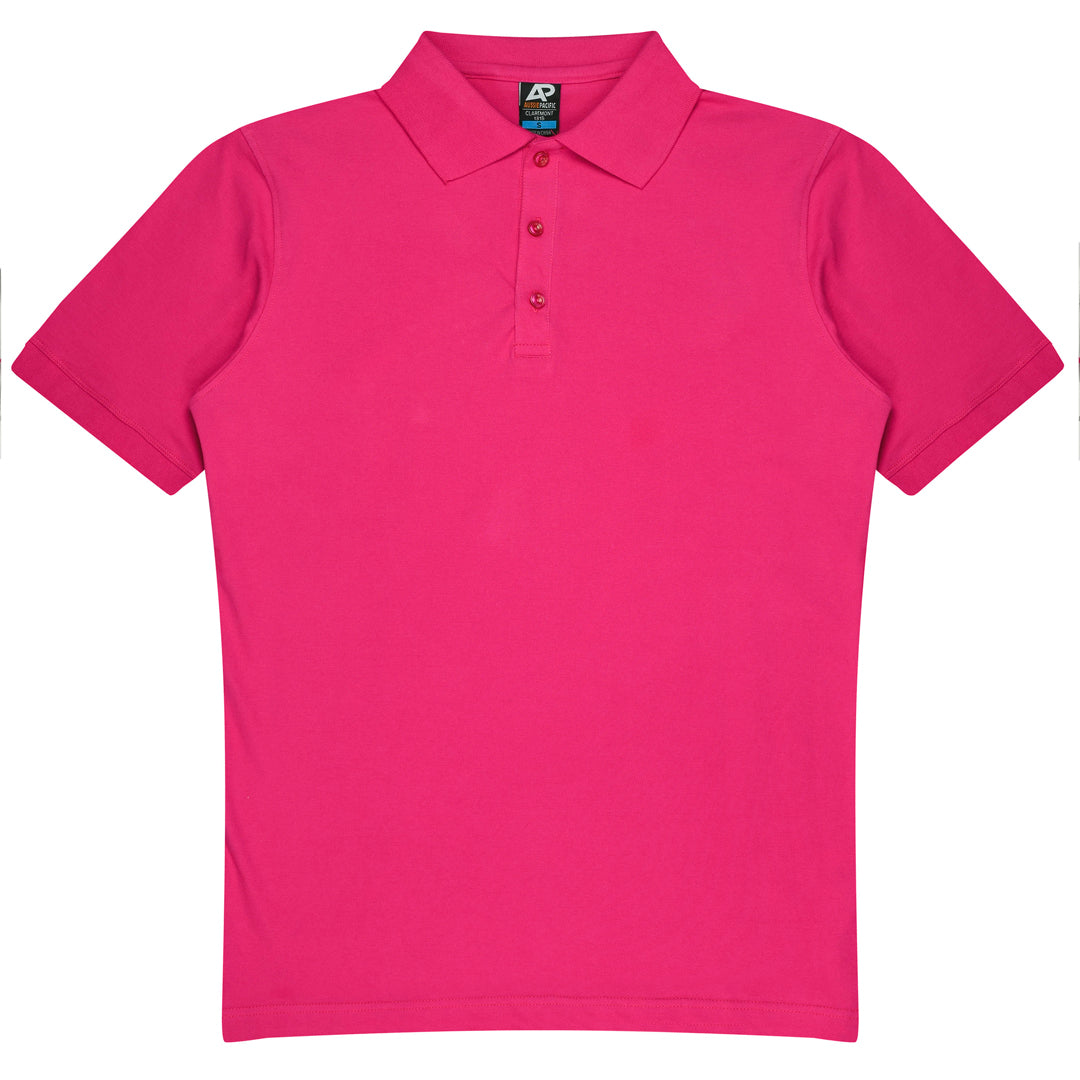 House of Uniforms The Claremont Polo | Mens | Short Sleeve Aussie Pacific Pink