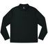 House of Uniforms The Botany Polo | Mens | Long Sleeve Aussie Pacific Black