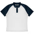 House of Uniforms The Manly Beach Polo | Mens | Short Sleeve Aussie Pacific White/Navy