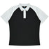 House of Uniforms The Manly Beach Polo | Mens | Short Sleeve Aussie Pacific Black/White