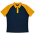House of Uniforms The Manly Beach Polo | Mens | Plus | Short Sleeve Aussie Pacific Navy/Gold