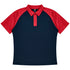 House of Uniforms The Manly Beach Polo | Mens | Plus | Short Sleeve Aussie Pacific Navy/Red