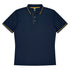 House of Uniforms The Cottesloe Polo | Mens | Short Sleeve Aussie Pacific Navy/Gold