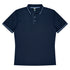 House of Uniforms The Cottesloe Polo | Mens | Short Sleeve Aussie Pacific Navy/Sky