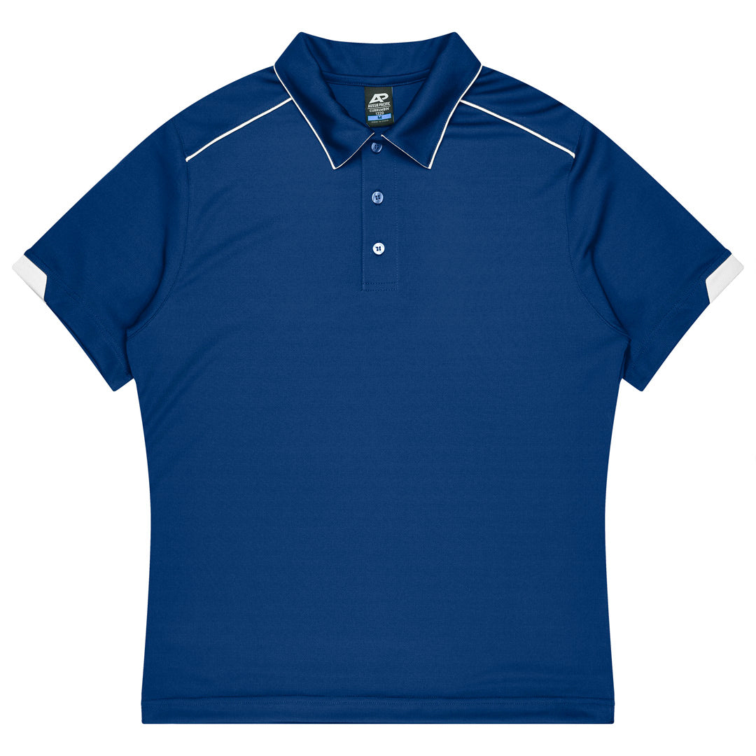 House of Uniforms The Currumbin Polo | Mens | Short Sleeve Aussie Pacific Royal/White