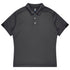 House of Uniforms The Currumbin Polo | Mens | Short Sleeve Aussie Pacific Slate/Black