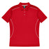 House of Uniforms The Kuranda Polo | Mens | Short Sleeve Aussie Pacific Red/White