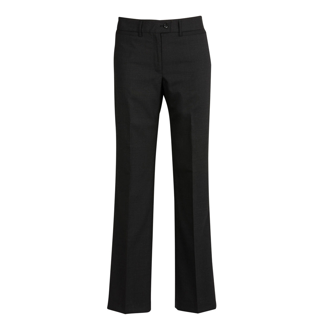 House of Uniforms The Cool Wool Relaxed Pant | Ladies Biz Corporates Black