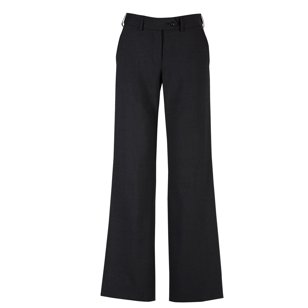 House of Uniforms The Cool Wool Adjustable Pant | Ladies Biz Corporates Black