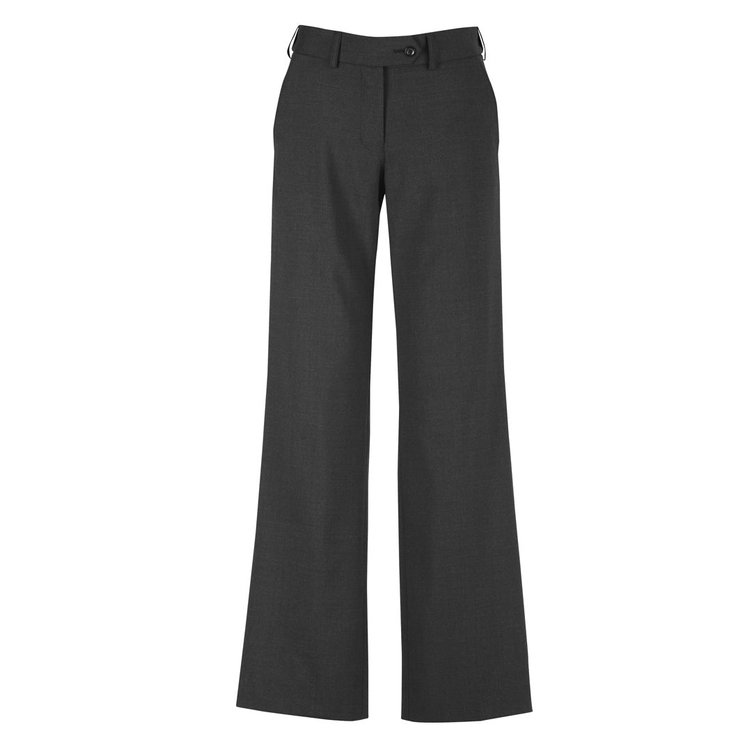 House of Uniforms The Cool Wool Adjustable Pant | Ladies Biz Corporates Charcoal