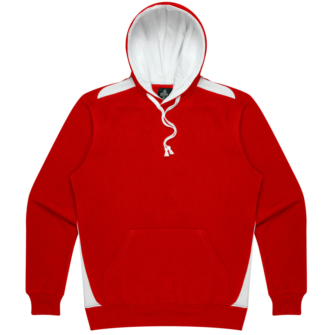 House of Uniforms The Paterson Hoodie | Mens Aussie Pacific Red/White
