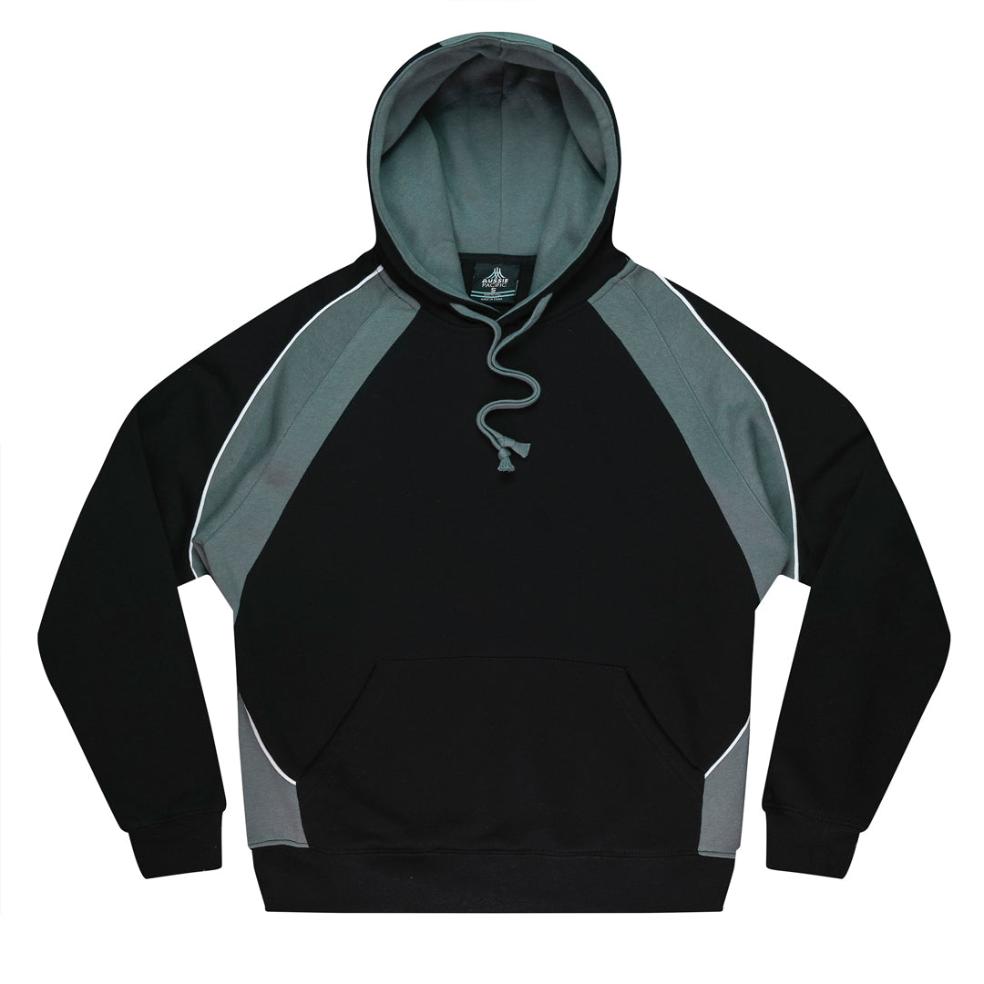 House of Uniforms The Huxley Hoodie | Mens Aussie Pacific Black/Ashe/White