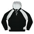 House of Uniforms The Huxley Hoodie | Mens Aussie Pacific Black/White/Ashe