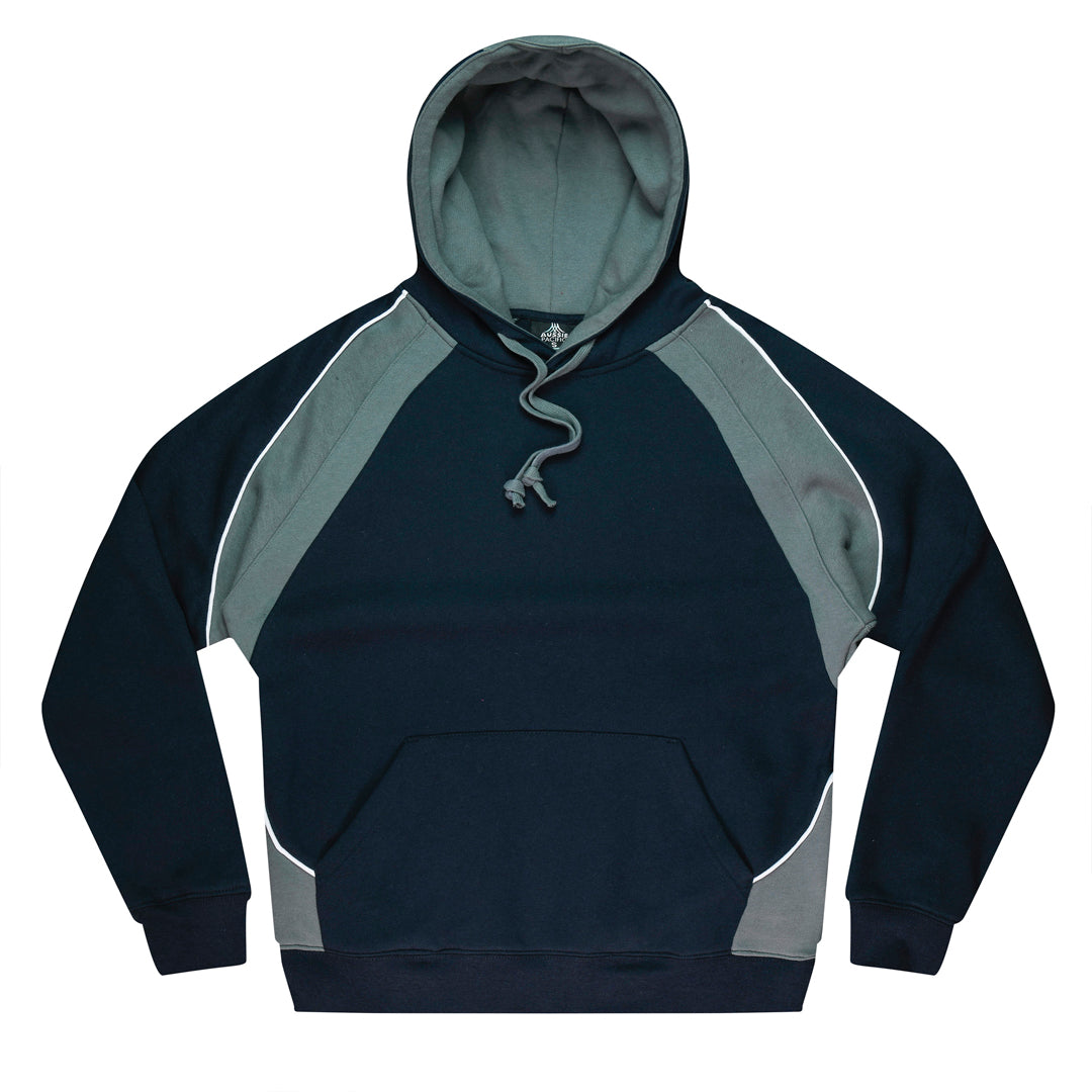 House of Uniforms The Huxley Hoodie | Mens Aussie Pacific Navy/Ashe/White