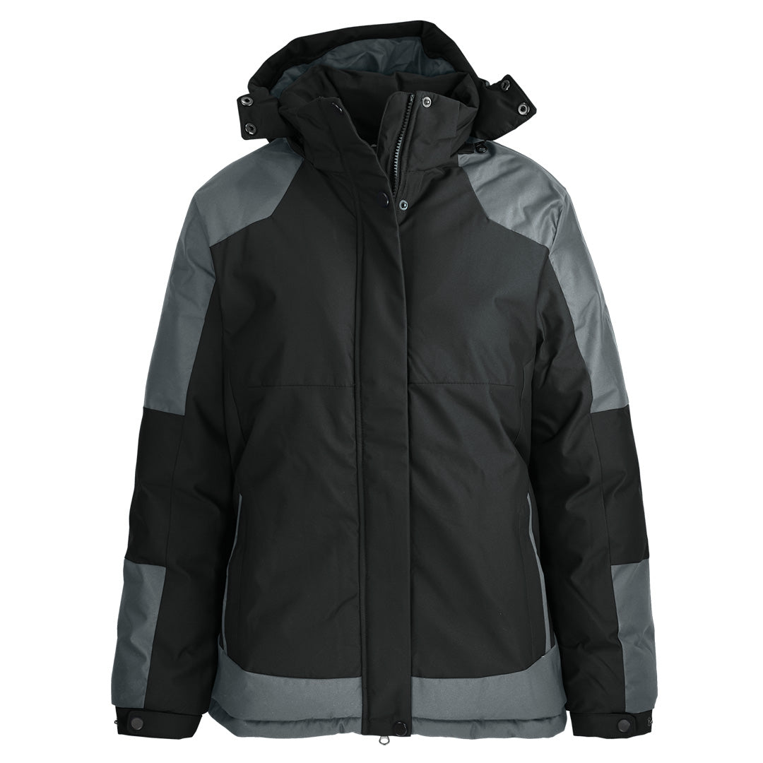 House of Uniforms The Kingston Jacket | Mens Aussie Pacific Black/Grey
