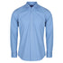 House of Uniforms The Nicholson Shirt | Mens | Slim Fit | Long Sleeve Gloweave French Blue