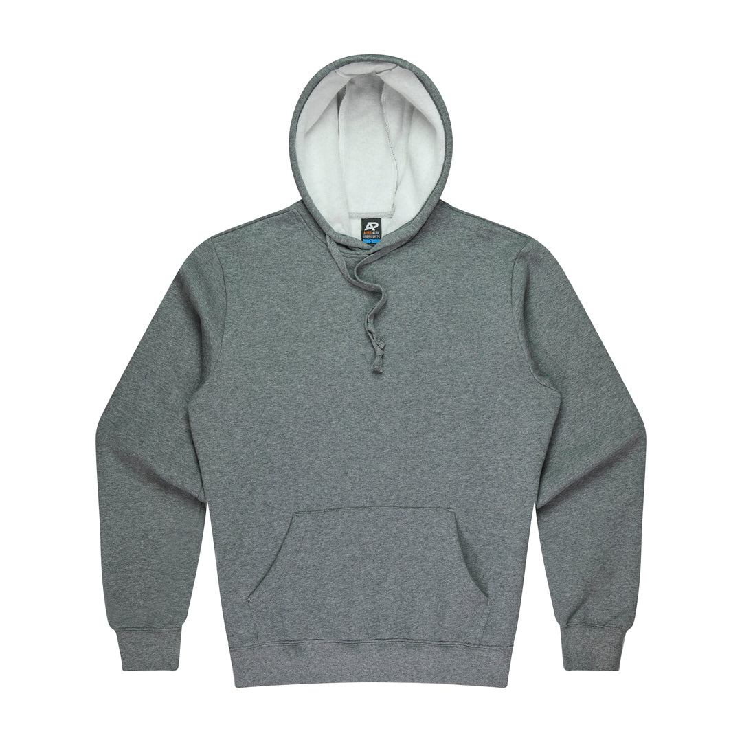 House of Uniforms The Torquay Hoodie | Mens Aussie Pacific Charcoal Marle