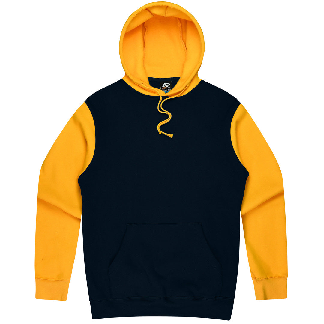 House of Uniforms The Monash Hoodie | Plus | Mens Aussie Pacific Navy/Gold