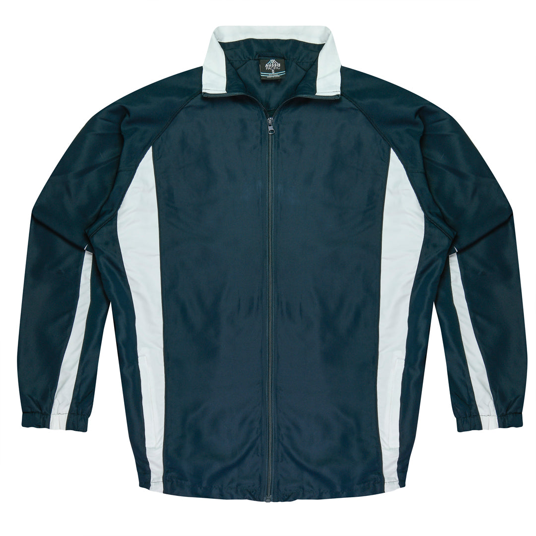 House of Uniforms The Eureka Track Top | Mens Aussie Pacific Navy/White