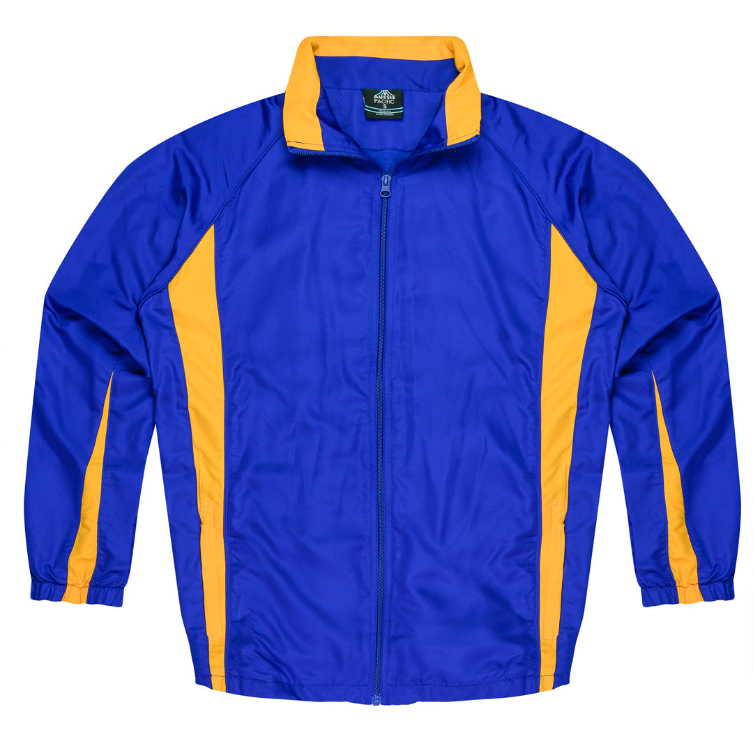House of Uniforms The Eureka Track Top | Mens Aussie Pacific Royal/Gold