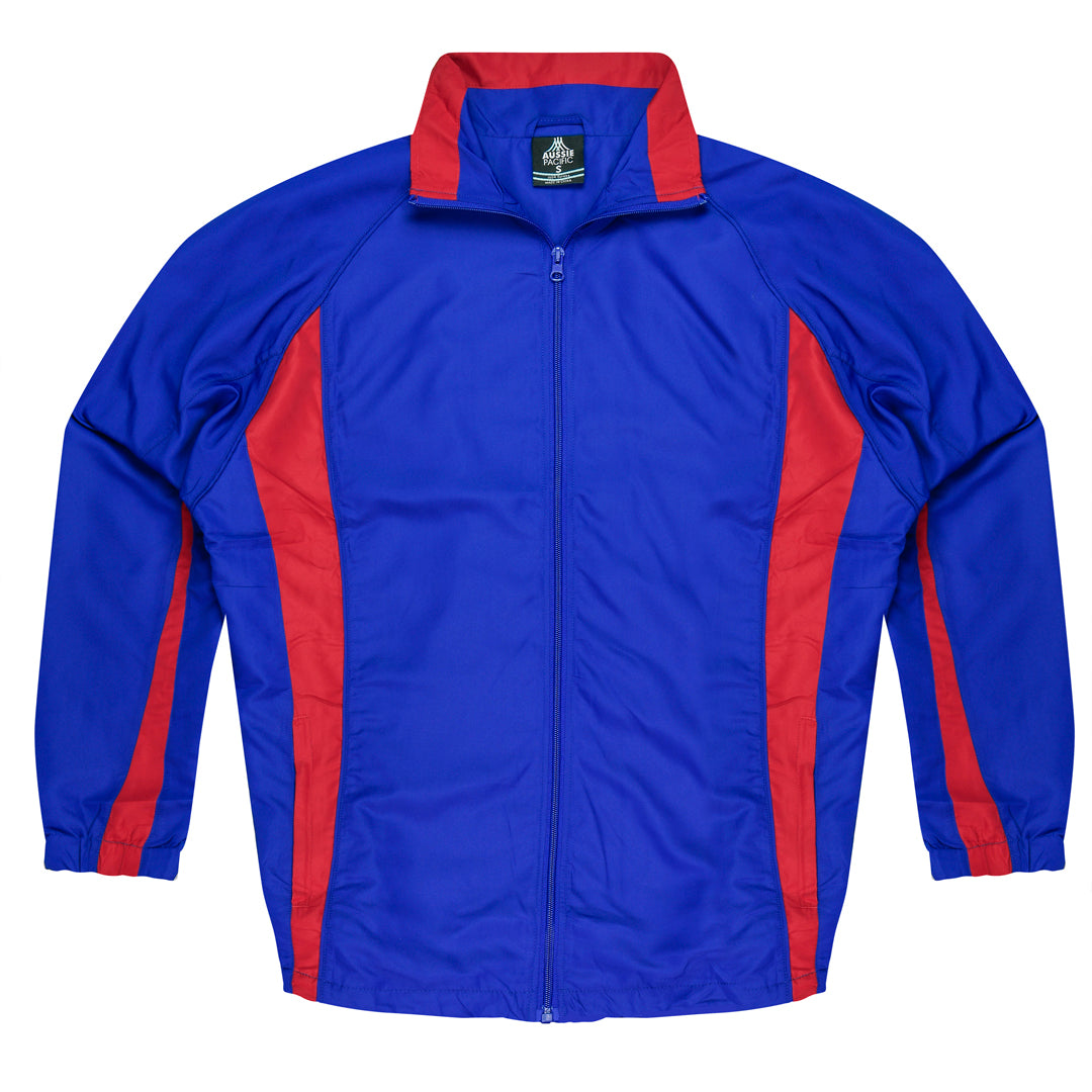 House of Uniforms The Eureka Track Top | Mens Aussie Pacific Royal/Red