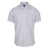House of Uniforms The Westgarth Shirt | Mens | Short Sleeve | Classic Gloweave Grey