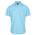 House of Uniforms The Westgarth Shirt | Mens | Short Sleeve | Classic Plus Gloweave Teal