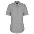 House of Uniforms The Westgarth Shirt | Ladies | Short Sleeve | Classic Plus Gloweave Black