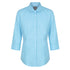 House of Uniforms The Westgarth Shirt | Ladies | 3/4 Sleeve | Classic Plus Gloweave Teal