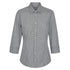 House of Uniforms The Westgarth Shirt | Ladies | 3/4 Sleeve | Classic Plus Gloweave Black
