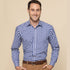 House of Uniforms The Degraves Oxford Check Shirt | Mens | Long Sleeve Gloweave 