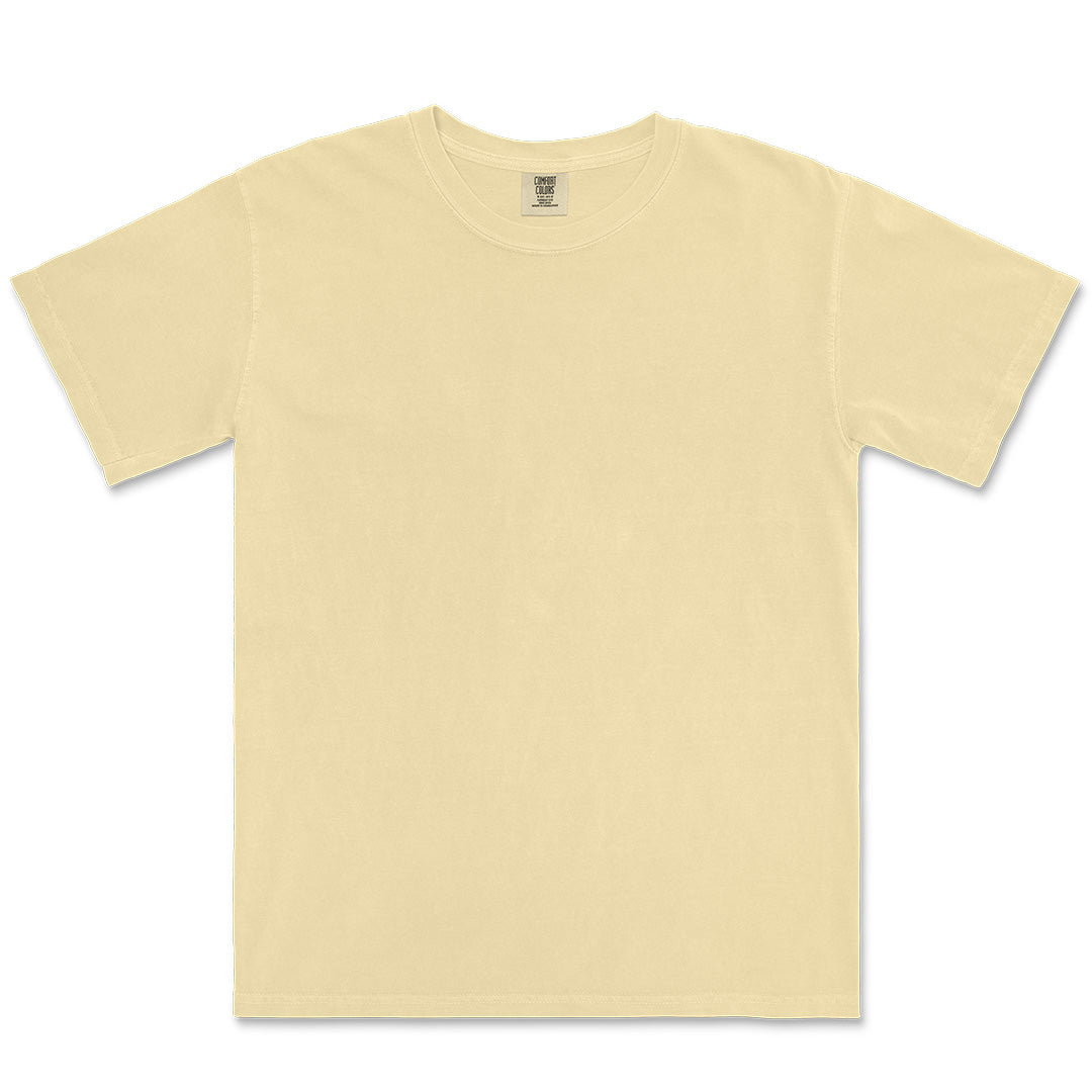 House of Uniforms The Heavyweight Tee | Short Sleeve | Unisex Comfort Colors Butter