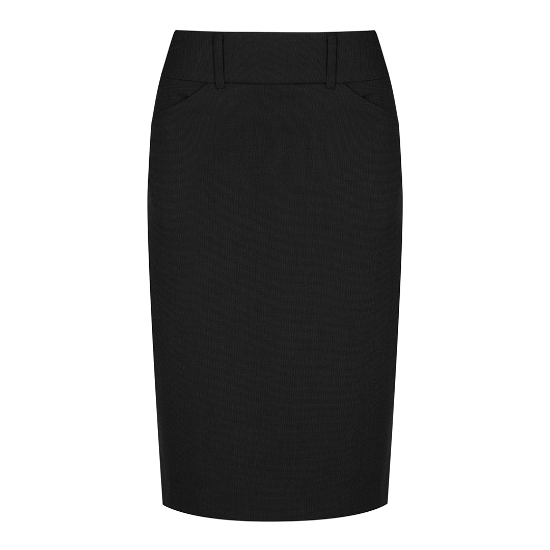 House of Uniforms The Elliot Pencil Skirt | Ladies Gloweave Black