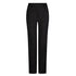House of Uniforms The Mid Rise Relaxed Pant | Ladies | Mechanical Stretch LSJ Collection Black