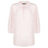 House of Uniforms The Piper Top | Ladies | 3/4 Sleeve Gloweave Blush