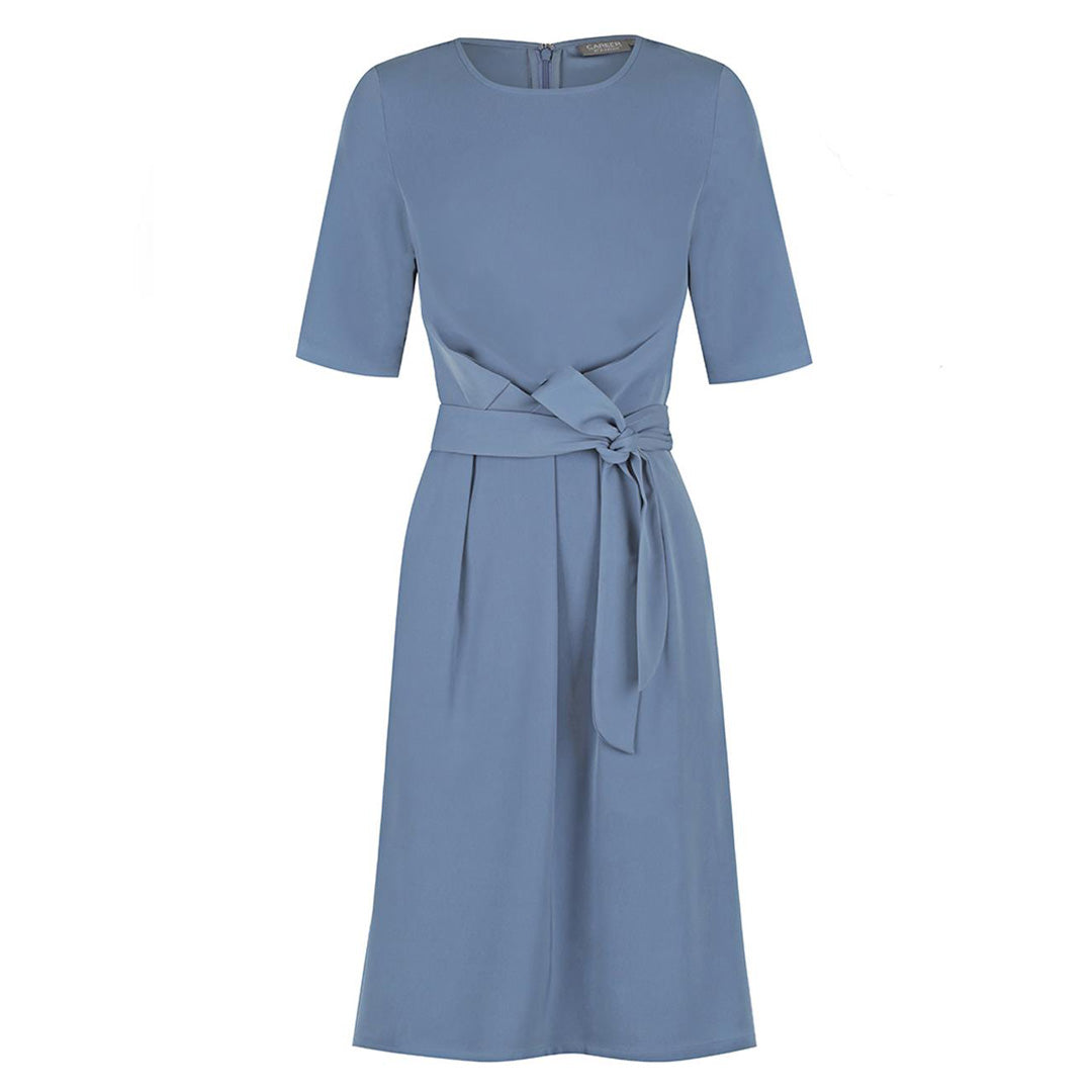 House of Uniforms The Mason Dress | Short Sleeve Gloweave Denim