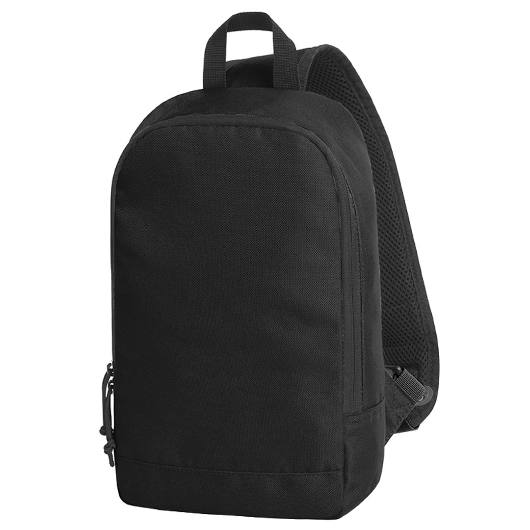 House of Uniforms The Trend Mono Strap Backpack | Pack of 50 Halfar Black