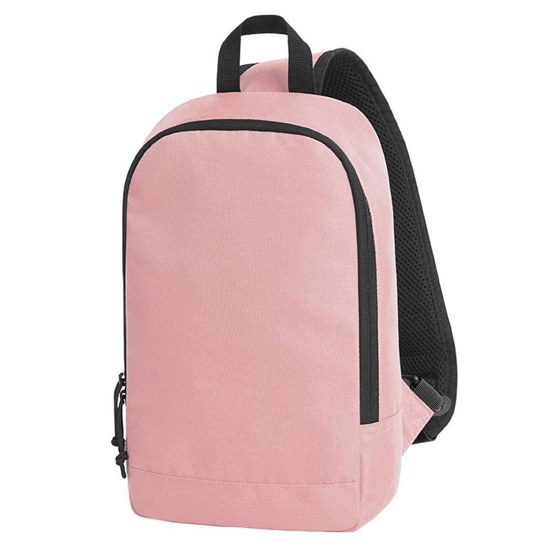 House of Uniforms The Trend Mono Strap Backpack | Pack of 50 Halfar Pink