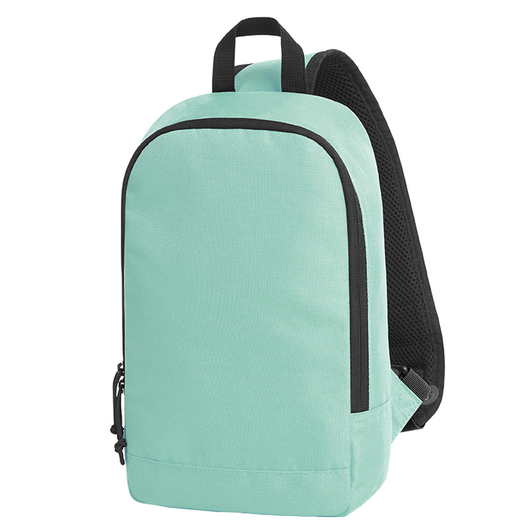 House of Uniforms The Trend Mono Strap Backpack | Pack of 50 Halfar Mint