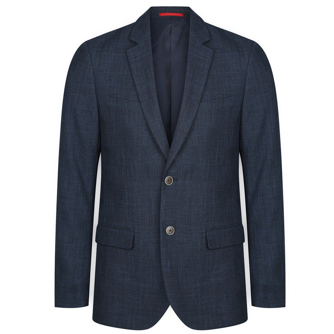House of Uniforms The Claremont Jacket | Mens Gloweave Steel Blue