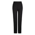 House of Uniforms The Flex Waist Straight Leg Pant | Ladies | Mechanical Stretch LSJ Collection Black