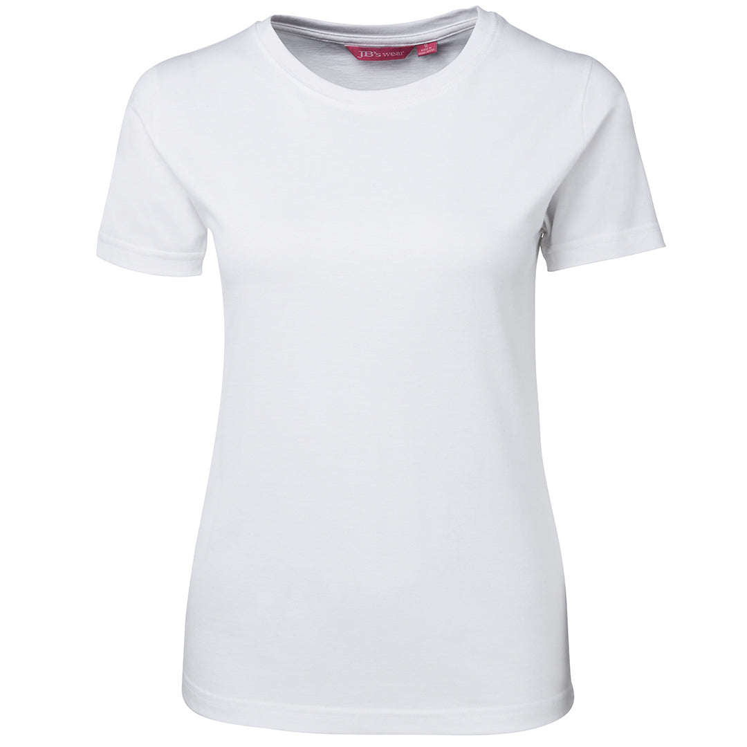House of Uniforms The Fitted Tee | Ladies Jbs Wear White